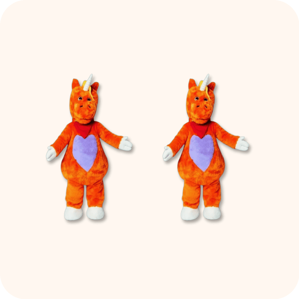 Buddy The Unicorn Plush Type B 2PCS Buddy The Unicorn Plush Type B 2PCS