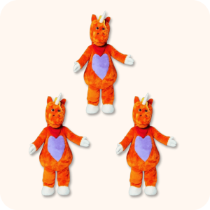 Buddy The Unicorn Plush Type B 3PCS