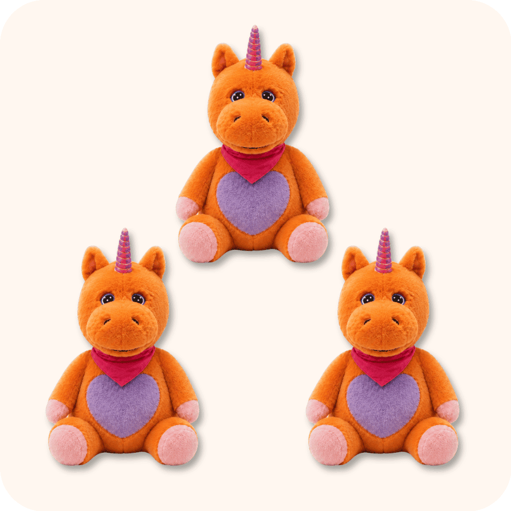 Buddy The Unicorn Plush Type C 3PCS Buddy The Unicorn Plush Type C 3PCS